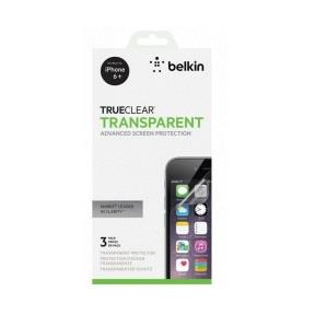 9417292 Belkin F8W618bt3 Trueclear overlay til iPhone 6 Plus- 3pk Transparent beskytter til iPhone 6 Plus